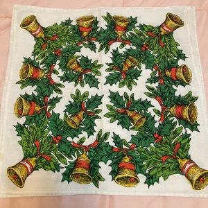 Vintage Fallani & Cohn The Ryan’s Four Christmas Napkins